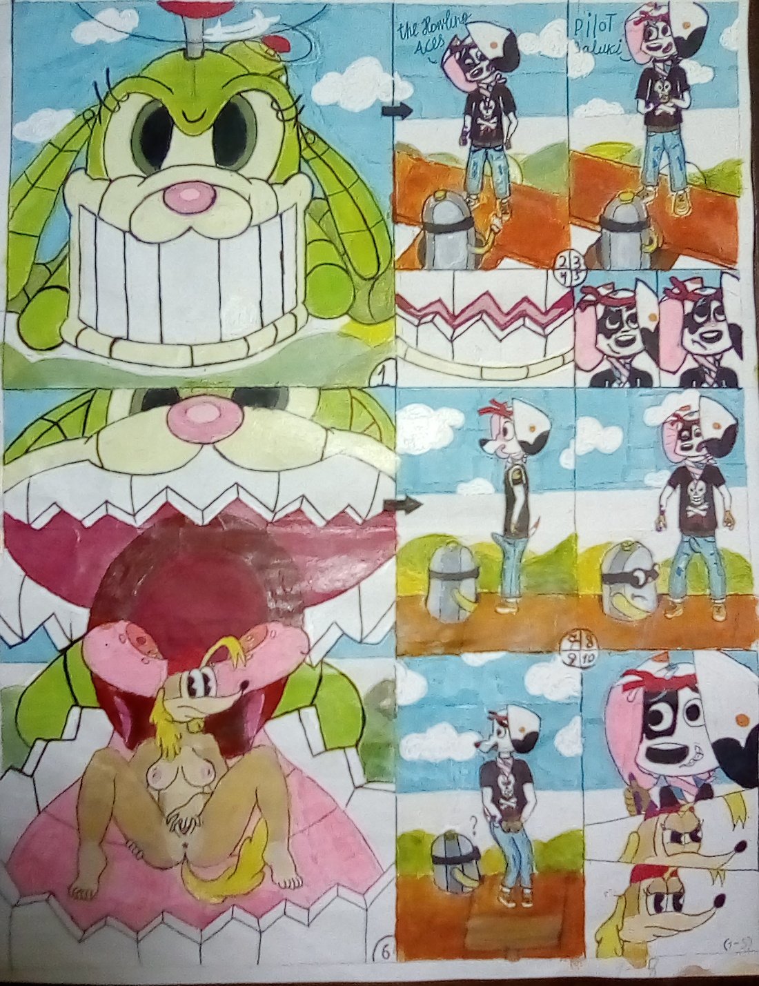 Alik on X: Cuphead pilot saluki (part1) (15) Rule34  t.co4M7ma9ojCC  X