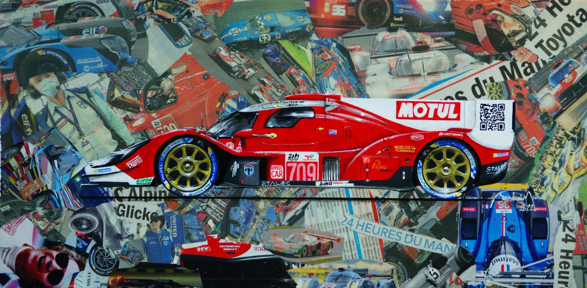 Thank you, Alain Baudouin AB Motor Art, for this beautiful art piece.<a href="/abmotorart/">ABmotorART</a> 
#glickenhaus #motorsport #hypercar #24HLeMans