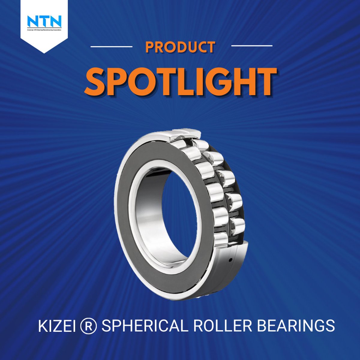 ntnelgincareers's tweet image. Innovation is the name of the game! Introducing the first spherical roller bearings with metallic shields that protect the bearing from contamination such as dust, pebbles, and other debris. 

Pretty cool, right?!

#NTN #NTNGlobal #sphericalrollerbearings #productspotlight