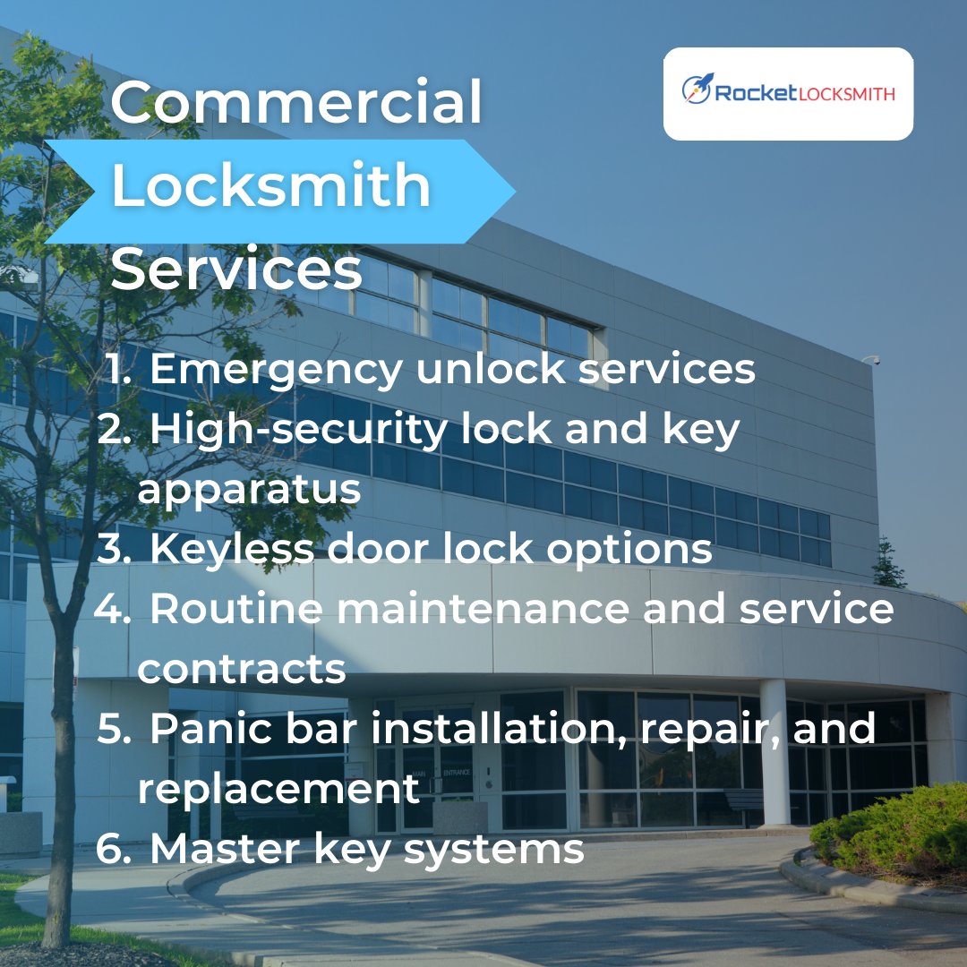 We can provide solutions to almost all your commercial lock-related problems.

#solutions #commercial #locks #key #rekey #emergency #highsecurity #keylessdoor #masterkey