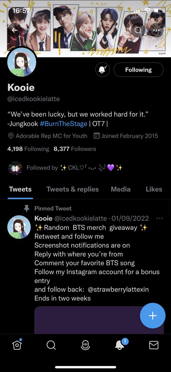 herapex's tweet photo. @icedkookielatte thank you for all the giveaways :) xx
i live in the UK and my favourite song rn is probably wishing on a star! https://t.co/Hk1numVojj