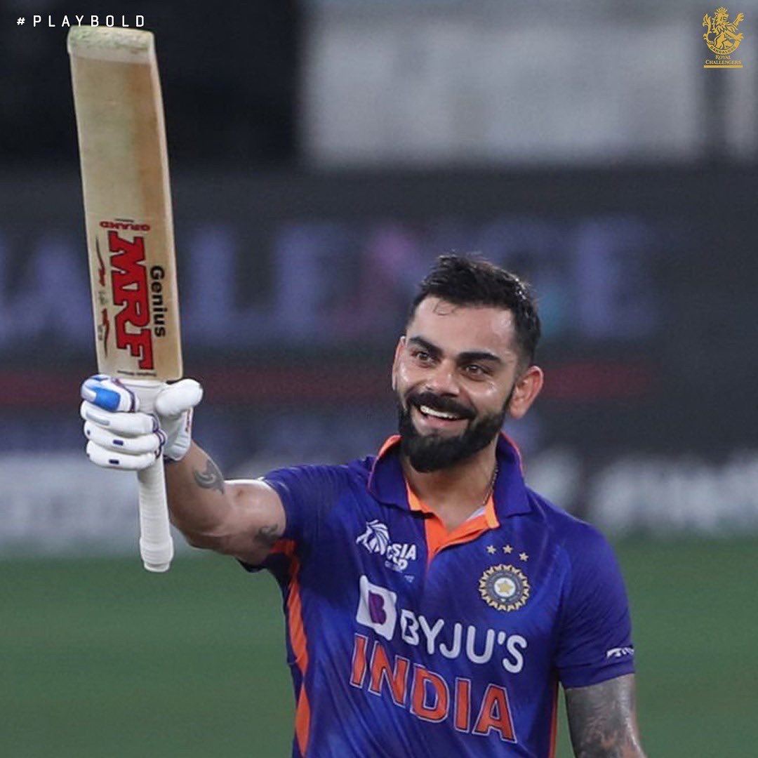 RCBTweets's tweet photo. Things we absolutely love to see. ❤️ 

#PlayBold #TeamIndia #INDvAFG #AsiaCup2022 #ViratKohli https://t.co/wevaanR079