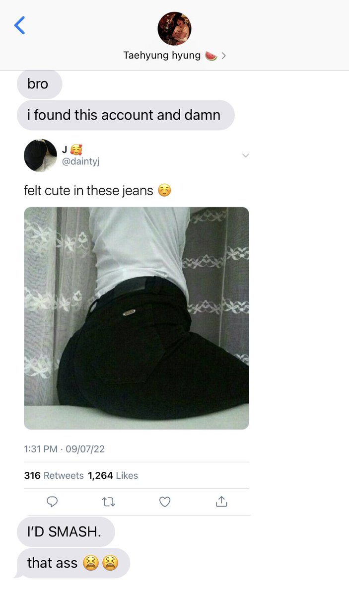 strwkthv's tweet photo. #taekookau where 🔞

Tae accidentally finds jungkook’s nsfw account https://t.co/C68kyDmXYc