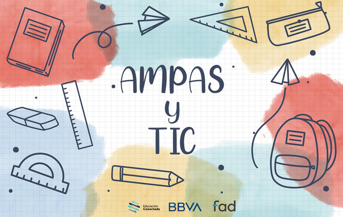 EduConectada's tweet image. ¡Quinto #TutorialesEnFamilia junto a @bbva!

Llega septiembre y con él vuelven las AMPA ¿queréis introducir en las vuestras las nuevas tecnologías?

Las TIC no solo sirven de ayuda en las aulas 
🔗campusfad.org/educacion-cone…