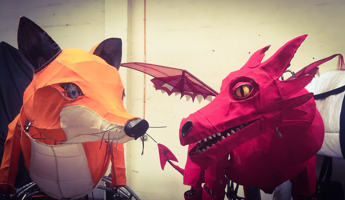 heritageopenday's tweet photo. Meet some Mechanical Marvels 🐉

There are some amazing #AstoundingInventions events registered for #HODs - check out @Festive_Road in Milton Keynes THIS SUNDAY  to interact with giant moving puppets! Immerse yourself in an inventive &amp; wondrous world: https://t.co/NepFRhijwI https://t.co/49ol75qxZ3
