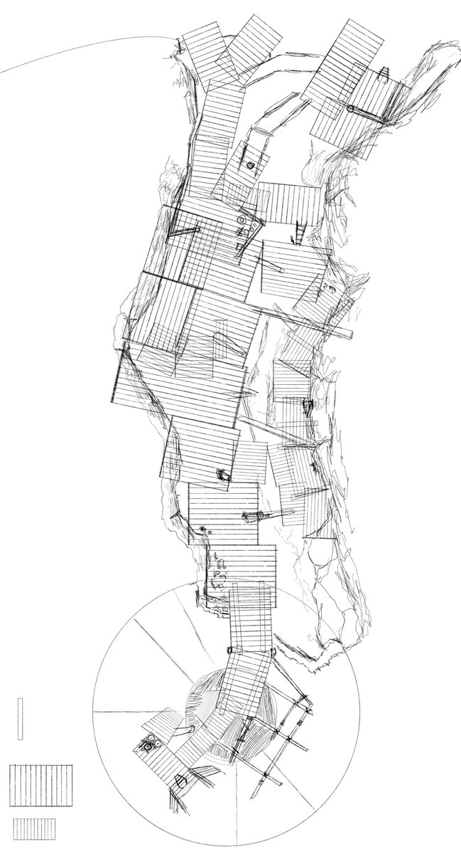 thedarksigns's tweet photo. Some #blighttown blueprints from #darksouls getting prepped for linework so that you can send your #dnd party to such a beautiful vacation. https://t.co/kRM4UBOmyu