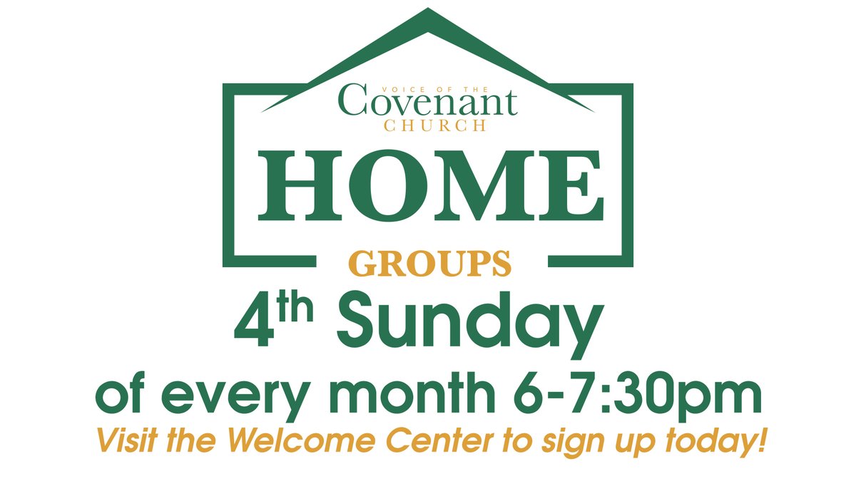 JDM_CC's tweet photo. Home Groups have begun!

We gather from 6-7:30pm on the 4th Sunday of the month for fellowship, Bible study, and prayer. 

If you have not joined a monthly Home Group, visit the Welcome Center THIS SUNDAY for more information. 
#jdmcc #nola #growingtogether #bible #cathyduplantis https://t.co/ttY0SsGtoK