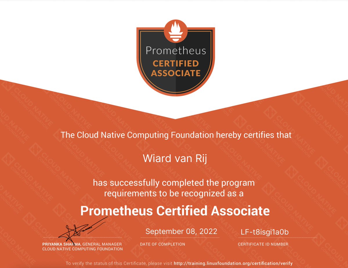 RijWiard's tweet photo. In the pocket. Thanks @PrometheusIO community! https://t.co/mfWeRXo9Va