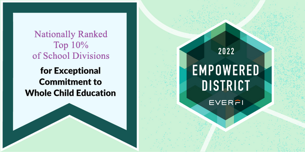 HenricoSchools's tweet photo. We're honored to be part of the 10% of school divisions awarded the Empowered Seal by @EVERFIK12 for adopting a wide range of evidence-informed programs and services focused on teaching critical life-skills. #EmpoweredSeal https://t.co/u56x6rfHMk