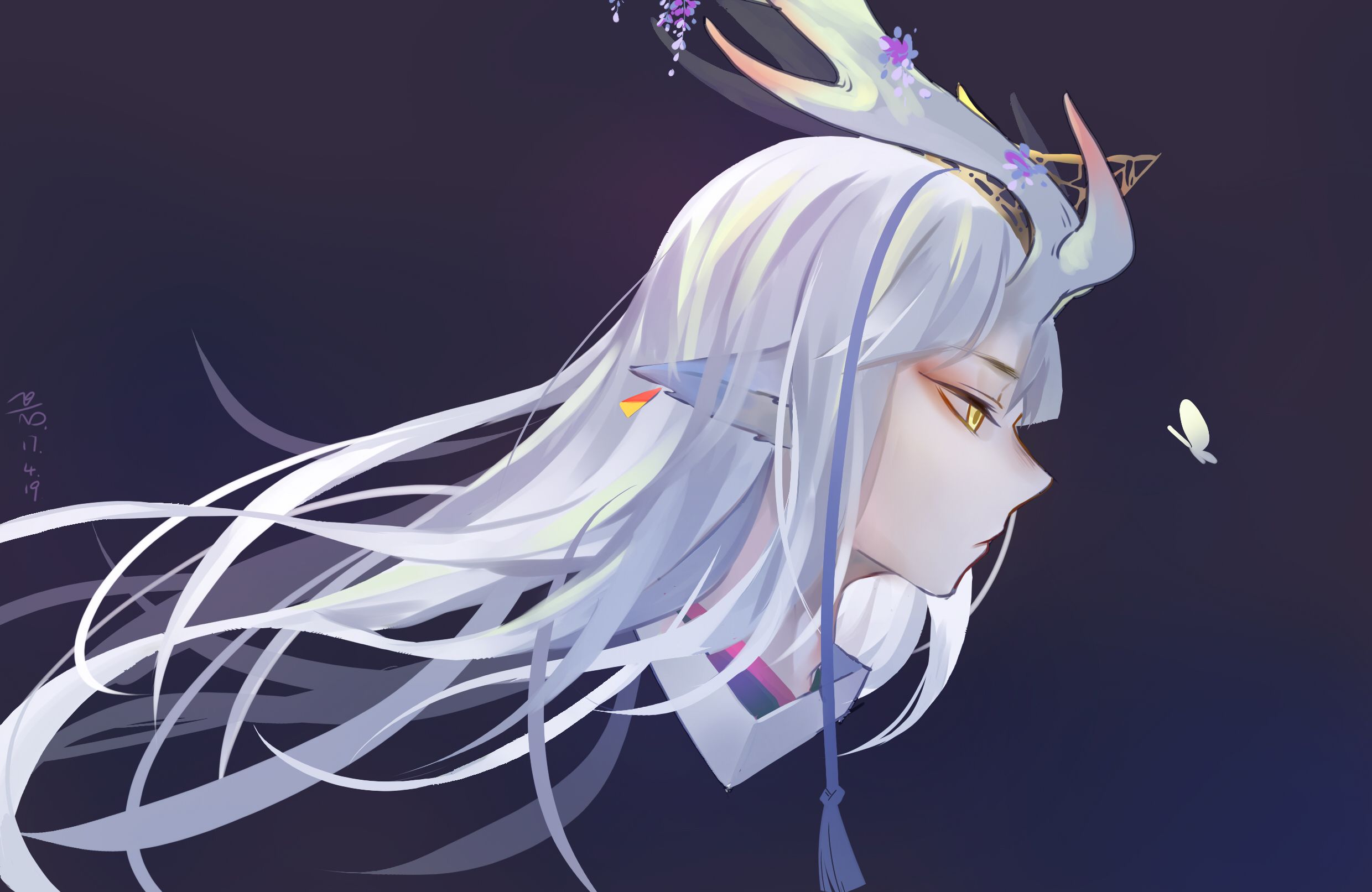 Onmyoji Arena парень олень Art