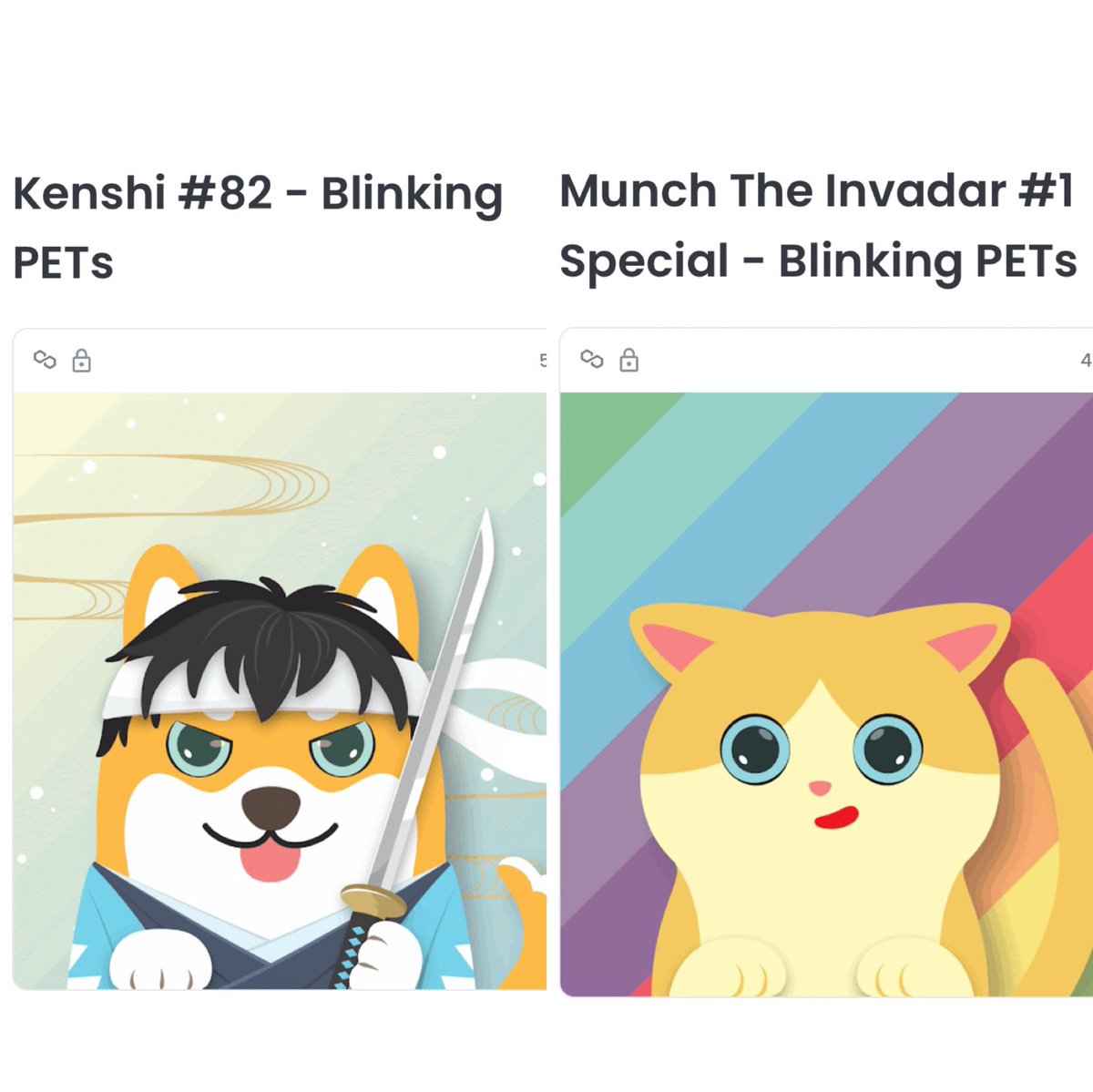 ❤️RE-SOLD❤️
Thank you <a href="/SaveThePaws/">Fellowship for Animals</a> for adopting Kenshi and Munch from secondary! Happy that they are now in a beautiful shelter 😻

Congrats former owners <a href="/Metastract/">Metastract</a> and <a href="/Shiba_Inu_Race/">|MK| by Shiba Inu Race</a> ❤️❤️

Don’t forget to check the amazing FFA animal kingdom! 

#nftcollector #NFTCommunity