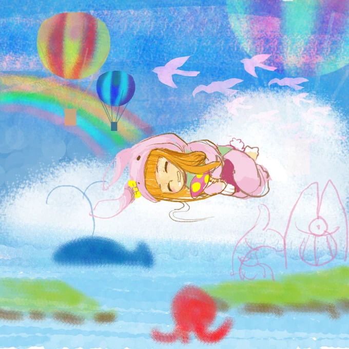 本当はウサちゃんロボの絵のほうが多いかもだぜ。 