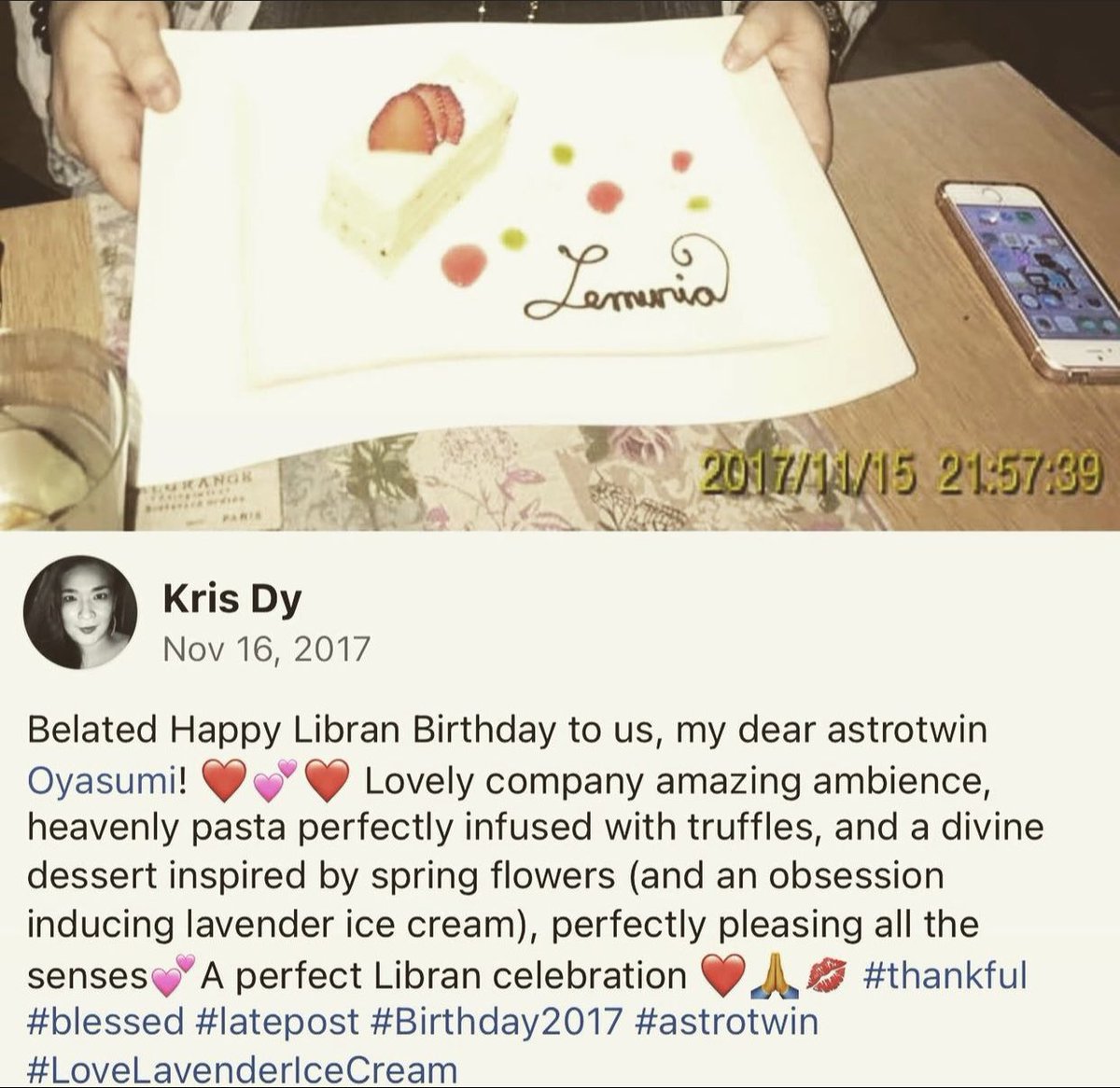 shdwphyre's tweet photo. Sigh. Love you. @krisdy88
With a most elegant Sauvignon Blanc to pair with everything.
It’s so much more decadent to celebrate our birthdays on our #VenusReturn ♏️ — I will always make time for us every November, then, for a redux. https://t.co/N5ySIbBeZb