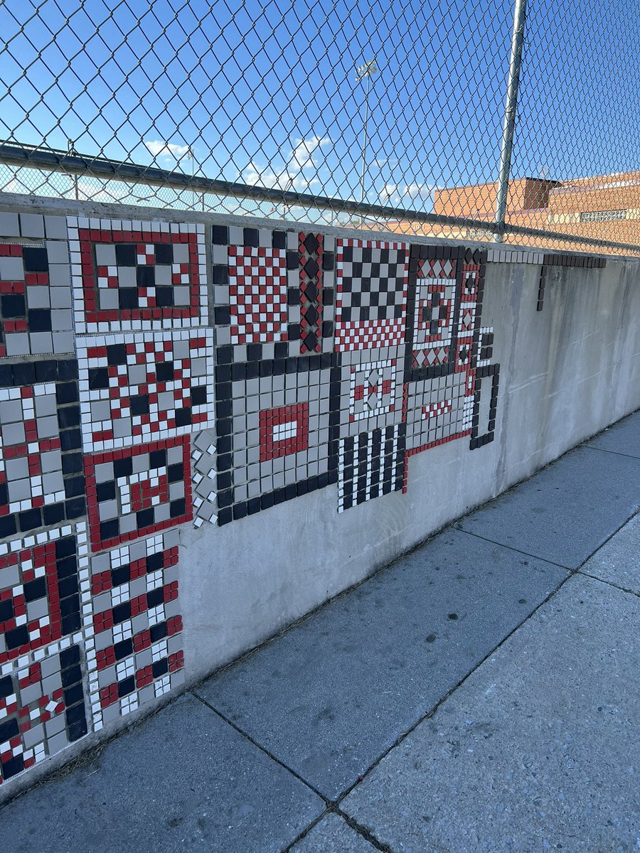 Help Wanted!!! Saturday 9/10 from 1-4 pm we need help adding tiles to our mosaic behind the tennis courts! Open to students, staff, alumni, parents! No experience needed! Hope to see you there!!!!