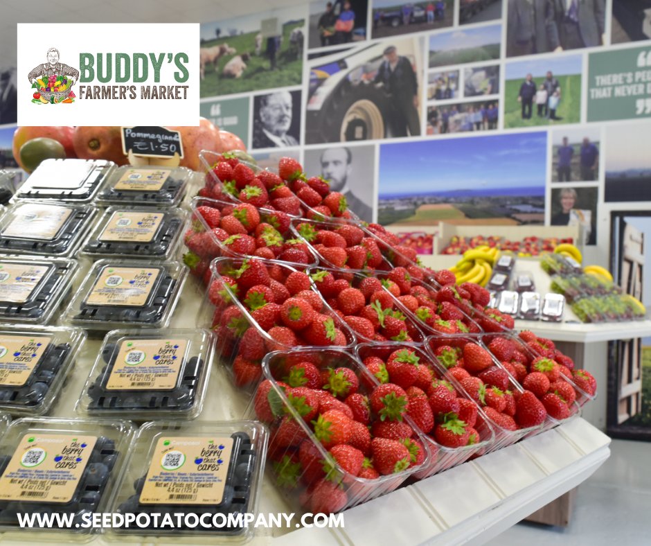 buddysmarket's tweet photo. While final preparations take place ahead of our reopening this weekend, we thought we would to share this sneak preview of what you can expect…

Let us know what you think!🍓🥦

#freshproduce #buddysfarmersmarket #foodphotography #foodblogger https://t.co/ChZxgZNxh1