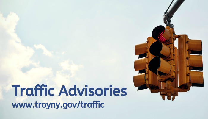 Upcoming Traffic Advisories 🚦 (September 10, 2022) - mailchi.mp/troyny/upcomin…

#TroyNY <a href="/MayorMadden/">Mayor Patrick Madden (2016-2023)</a> <a href="/TroyNYPolice/">Troy Police Department (Troy, NY)</a> <a href="/CDTA/">CDTA</a>