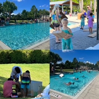 StarkeyRanch's tweet photo. On Monday our families joined in on the Lifestyle Team's Annual Boats &amp; Floats event. Creativity was floating &amp; so were those boats! After they set sail across Whitfield Park Pool, families enjoyed a cool treat of ice cream &amp; root beer floats. #starkeyranchlifestyle #starkeyranch https://t.co/DEaLIS1AEb