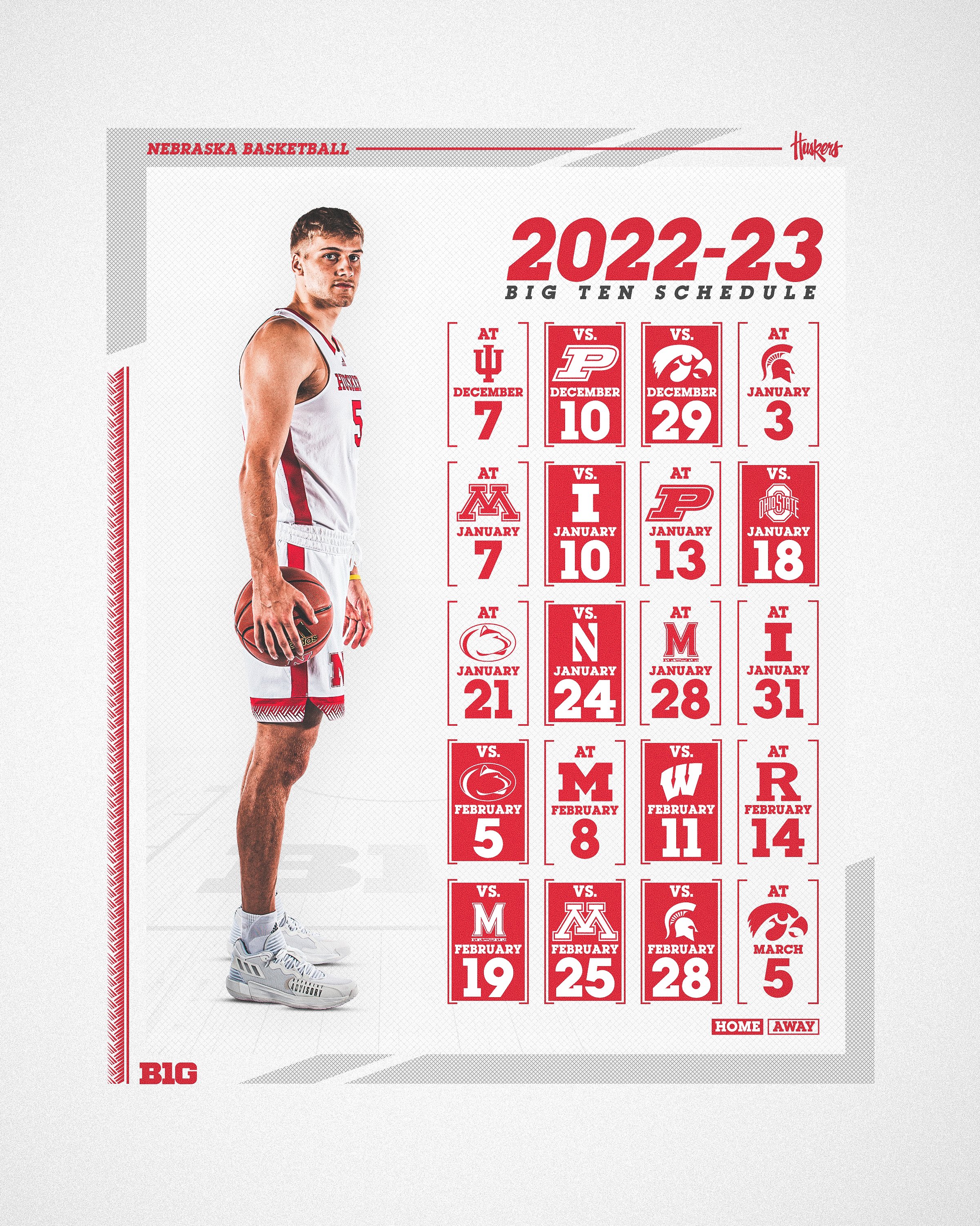 Nebraska Men s Basketball on X