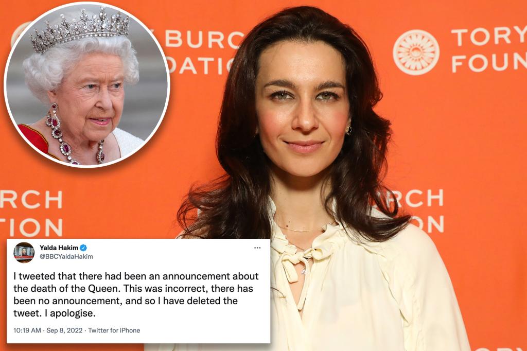 Page Six on Twitter "BBC correspondent falsely reported queen died