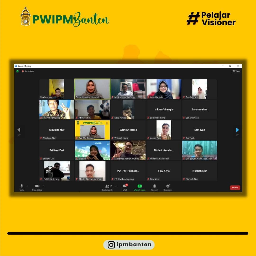 Edisi #NapakTilas | Pada tanggal 17 Desember 2021 Bid. Advokasi &amp; Kebijakan Publik X Bid. Ipmawati PW IPM Banten menggelar program NGOPI (Ngobrol Perihal Isu), mendiskusikan tentang “Tinjauan Yuridis dan Kekerasa Berbasis Gender terhadap Polemik Pemerkosaan 12 Santriwati”.