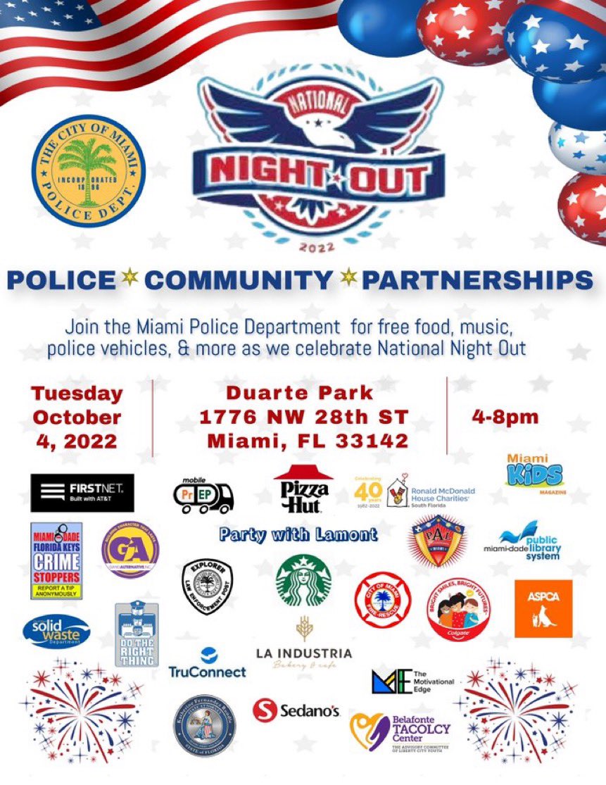 InBlueBand's tweet photo. We are performing for National Night out, come and see us, have fun and meet your first responders! https://t.co/rcGhAUXD5I