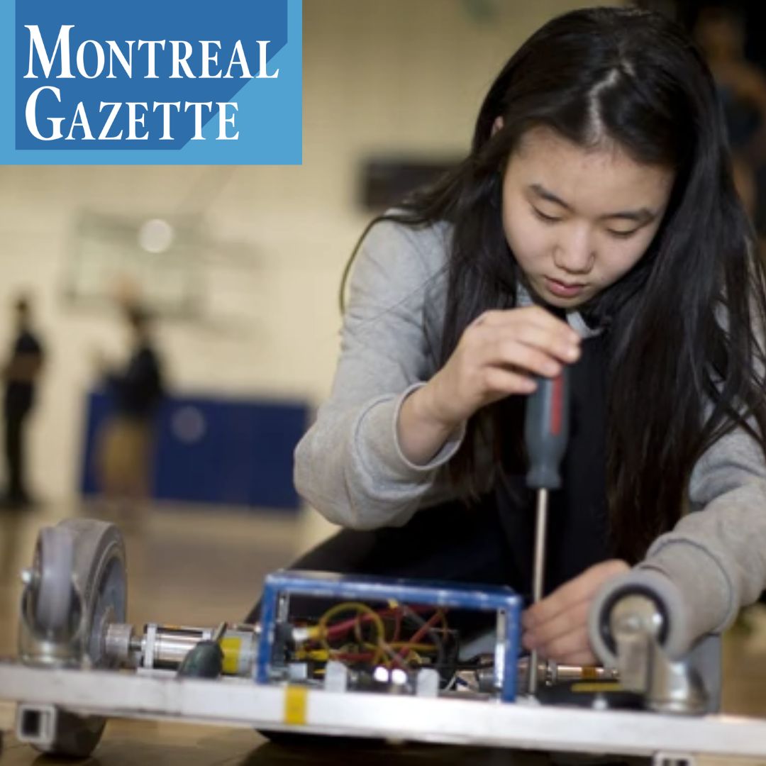 We're so proud to be featured in <a href="/mtlgazette/">Montreal Gazette</a> as a leader in progressive education, inspiring and equipping students for the future. Read on: ow.ly/3XME50KEBVp