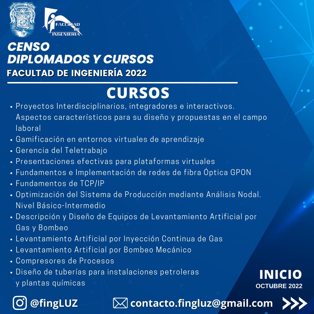 Facultad de Ingeniería LUZ tweet media
