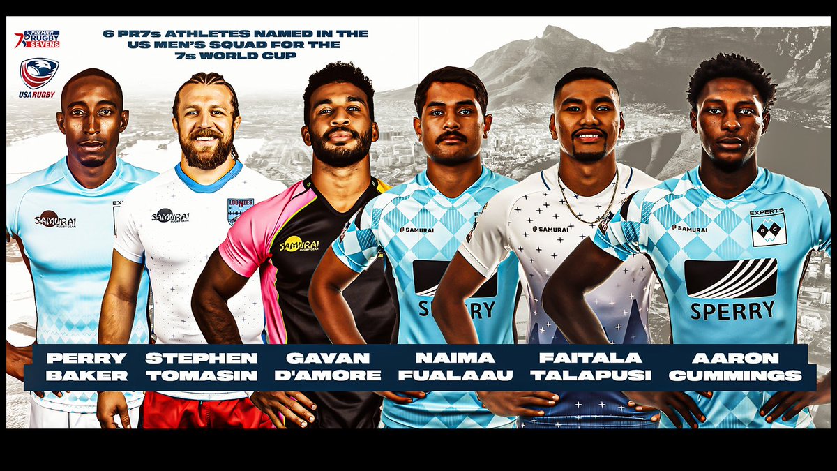 Congratulations to all the <a href="/usarugby/">USA Rugby</a> Men competing this weekend in @worldrugby7s 🏉