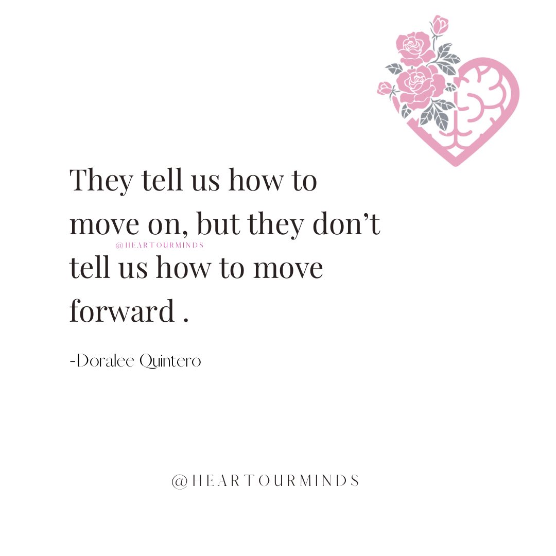 heartourminds's tweet photo. They tell us how to move on, but they don’t tell us how to move forward. https://t.co/bYzvzvbWbV