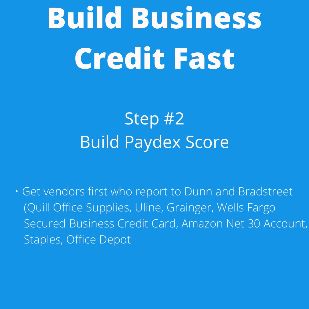CreditRepair937's tweet photo. Build Business Credit Fast!
#business #credit #paydex #dunnsandbradstreet https://t.co/QiAv2zaOQK