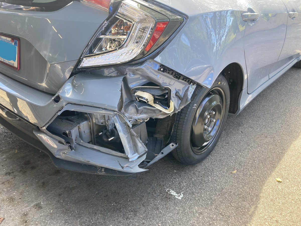 oheychristine's tweet image. we’re okay. but damn… fuck this guy for hitting and running. he literally left us in the pouring rain with a flat in the middle of the highway. so annoyed and traumatized.