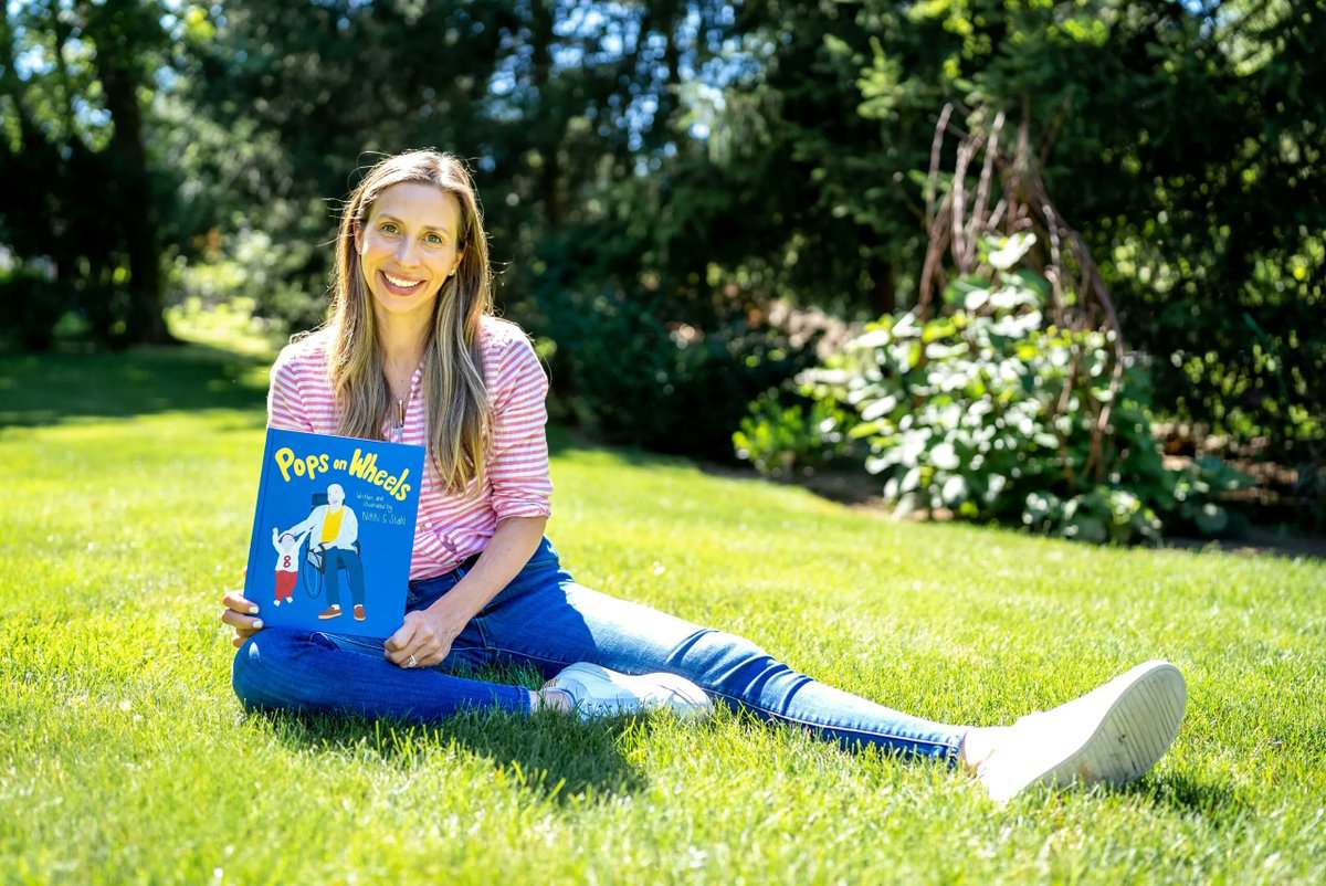 BeyondtheAcorn's tweet photo. “The book itself is sort of about the simple, everyday things in life. There is so much love in those—and you have so many more of those moments than the big ones; they build a lifetime.” 

Read about "Pops on Wheels": https://t.co/MD6gOAyxim https://t.co/tCac0jGI5Q
