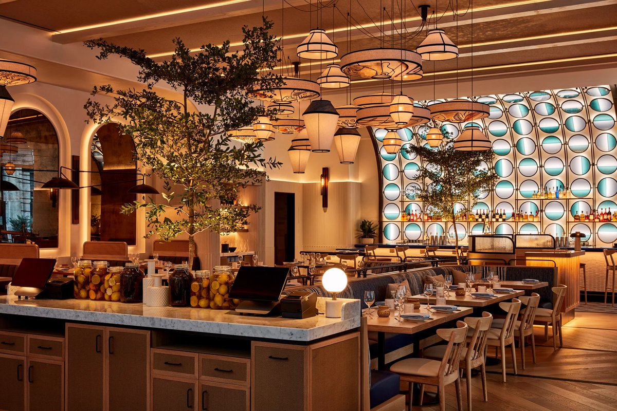Dezeen on Twitter "Zaytinya NYC restaurant by Rockwell Group