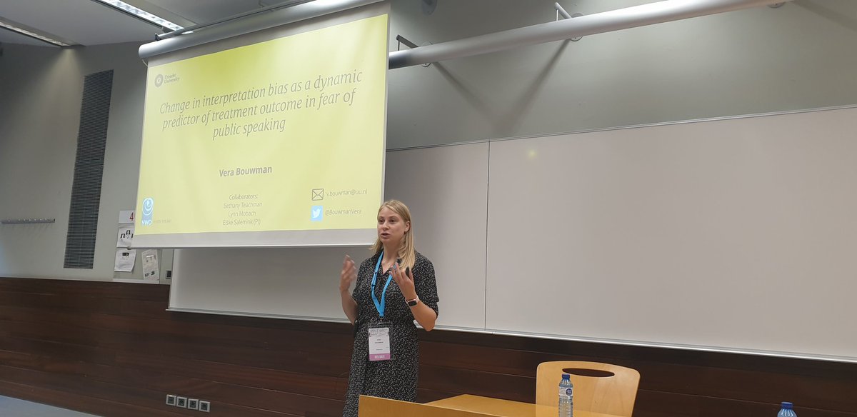 Enjoyed chairing the symposium Understanding and Predicting Change in Anxiety treatment, with this great set of speakers <a href="/AnnaLichtwarck/">Anna Lichtwarck-Aschoff</a> <a href="/LynnMobach/">Lynn Mobach</a> <a href="/BouwmanVera/">Vera Bouwman</a> &amp;Jürgen Hoyer #EABCT2022