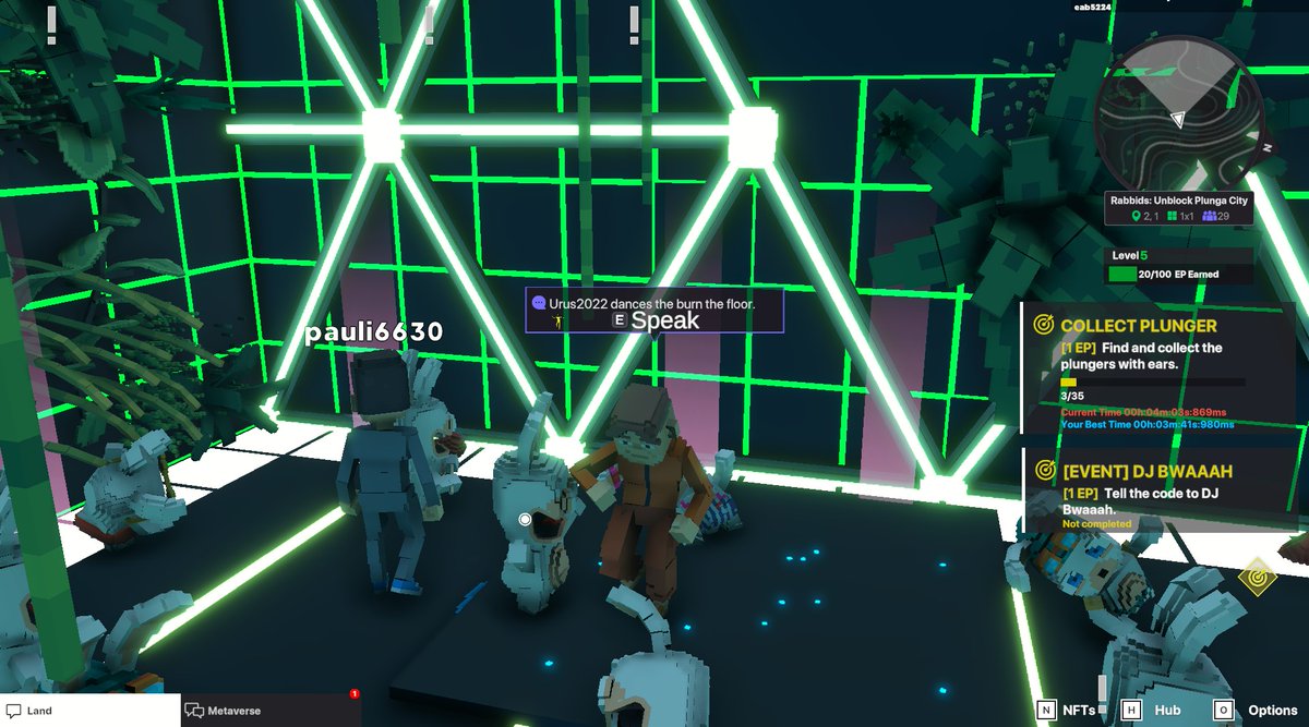 MegaArmandoo's tweet photo. @TheSandboxGame @RabbidsOfficial I just participated in the #SandboxAlphaS3Giveaway for a chance to win 500 SAND! Found the Disco Rabbid, check out my screenshot below!
👇 https://t.co/lXK0vdXNl5