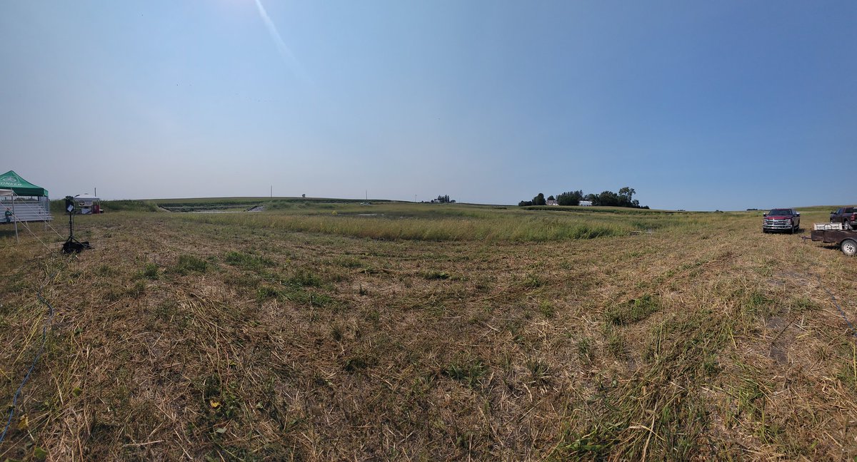 EricaRNeideigh's tweet photo. Out at Bremer County farmer Mark Mueller's farm that has a beautiful Water Quality Initiative wetland installed this winter &amp; spring! Thank you @iowa_corn for the great field day &amp; inviting @IowaNRCS! https://t.co/wkY76qzkRN
