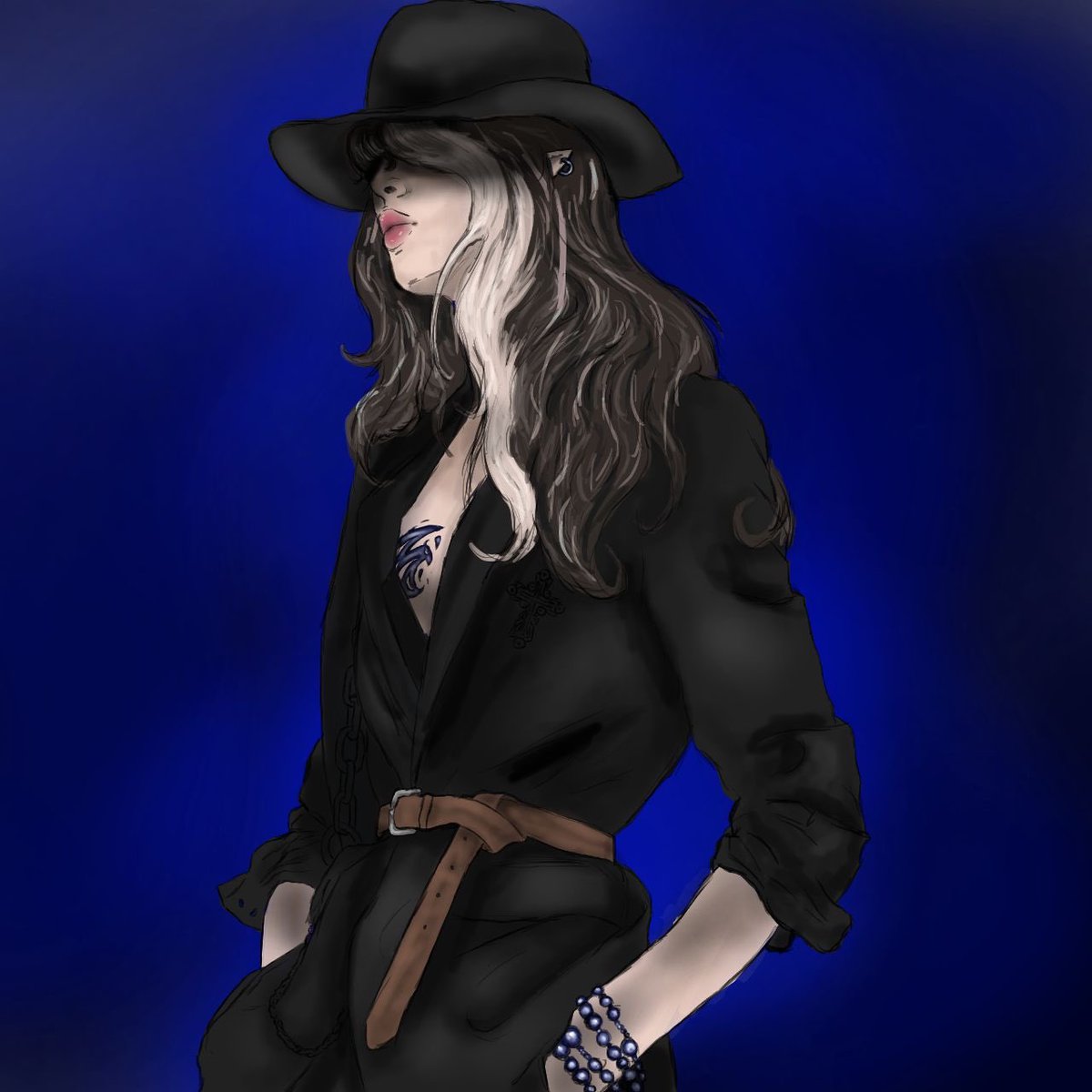 La meva filla <a href="/Mariinavihe/">.aguacate_🐻‍❄️🥑🐙</a> està fent 2n batxillerat artístic. Què us sembla? Ho ha fet aquesta tarda en una estoneta que tenia lliure. Com mare no puc ser imparcial, però crec que tindrà futur, no? ❤️#CosesMeves