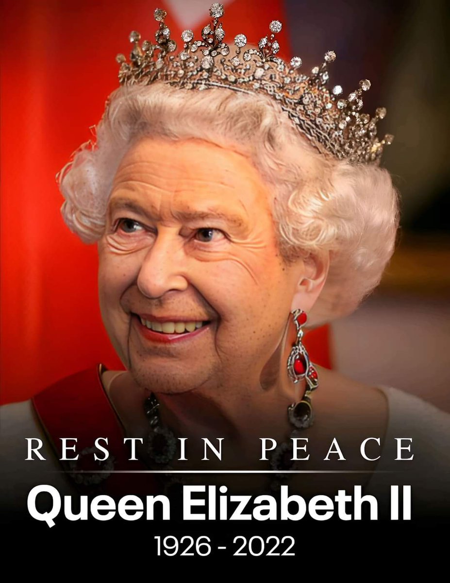 RIP Your Majesty - Queen Elizabeth II 💔 🙏 😢. Forever in our hearts 💕