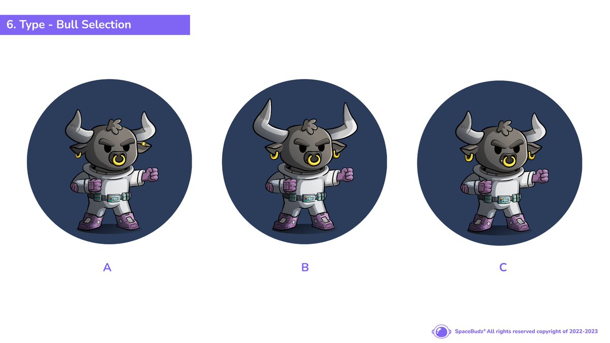 Voting is now LIVE in our Discord for the SpaceBudz V2 bull! 🗳️