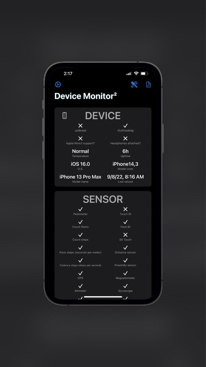 iamluisgaray's tweet image. Great app to monitor your device! apps.apple.com/app/id15228700…

#AppStore #iOS16RC