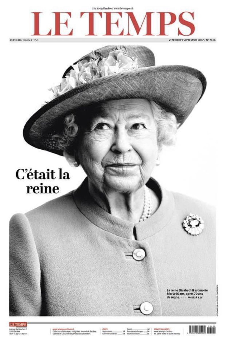 AgatheSeppey's tweet photo. Et notre Une. @LeTemps https://t.co/m0TrYuH1U2