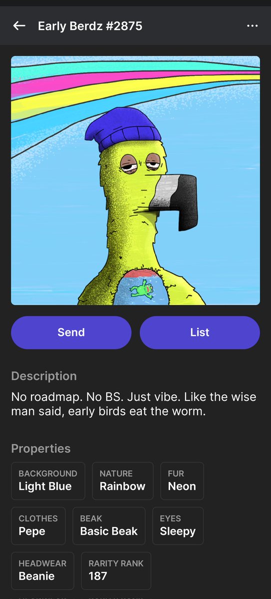 _ShaneDaMane_'s tweet photo. @EarlyBerdz I'm squawking 187 on a mfin worm! #pepe https://t.co/XWYMleMd5f