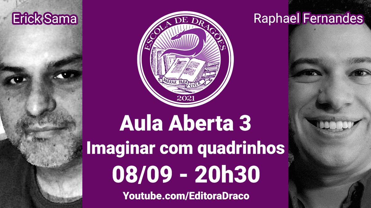 raphafernandes's tweet photo. Quer aprender a escrever roteiros para quadrinhos?

Bora para uma aula aberta?

Hoje, às 20h30, vou responder todas as dúvidas da galera com mediação de @ericksama!

https://t.co/mqNG0tF2SR https://t.co/ei1hnPgjHE