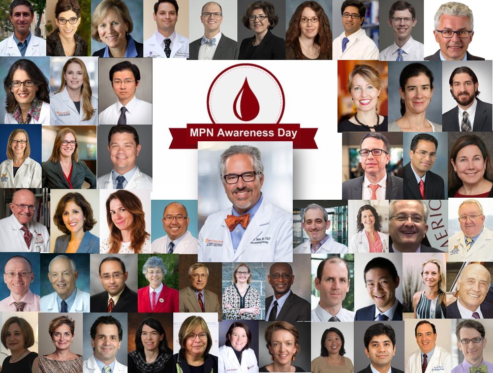 MPN Advocacy and Education International honors and appreciates all of the experts in the US and around the world who are making a difference that continually brings us closer to a cure #mpn #mpnawarenessday #findacure