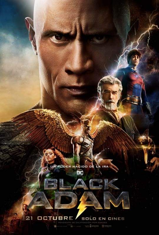 Poster final de #BlackAdam