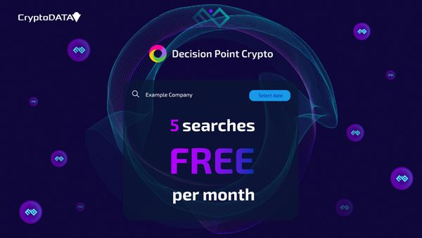 edainsw's tweet photo. As of now, every one of you that has an #Edain account benefits from 5 free searches in #DecisionPointCrypto per month. 
This means that the first 5 searches you make every month are on us. 

Check out the app here: https://t.co/d0pMibRZFf https://t.co/4djo59MUEh