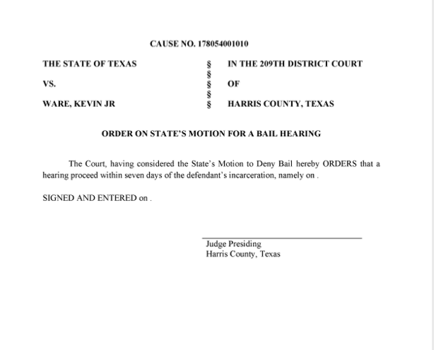 ChasingPaper89's tweet photo. The Affidavit against #KevinWare, for the murder of #TaylorPomaski, is vicious. Also, the Motion to Deny Bail. @countrygrllife 👀 https://t.co/tVqz4FIvq7