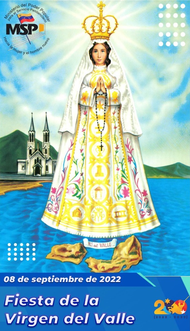 mppsp_vzla's tweet photo. #Efemérides🗓️ || Celebramos 111 de la coronación canónica de nuestra Virgen del Valle, con mucha fé y devoción pedimos tu protección en nuestra amada patria. 🙏

#VenezuelaPuebloPróspero https://t.co/0sZvaJtKTh