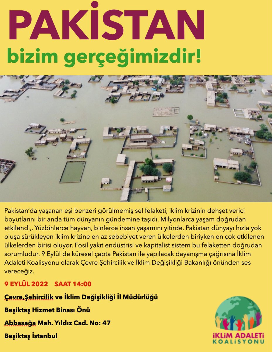 İklim Adaleti Koalisyonu tweet media