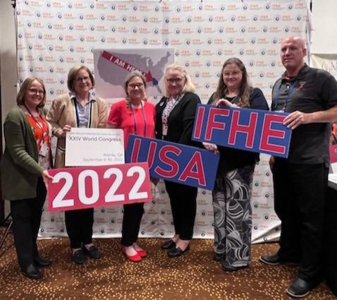 FCSE_IDEA's tweet photo. #FCSE_GPIDEA faculty are at #IFHEWorldCongress to #elevateFCS through scholarship and service! https://t.co/THuT2QW4HL